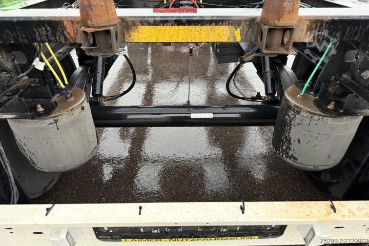 Remolque con chasis intercambiable Krone AZ BDF  Wechselfahrgestell