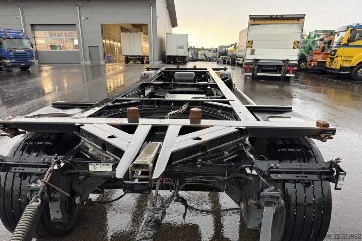 Remolque con chasis intercambiable Krone AZ BDF  Wechselfahrgestell