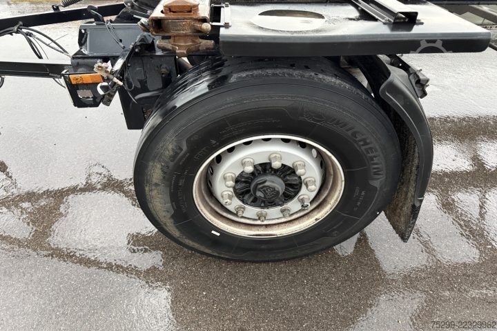 Remolque con chasis intercambiable Krone AZ BDF  Wechselfahrgestell
