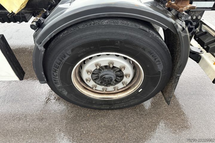 Remolque con chasis intercambiable Krone AZ BDF  Wechselfahrgestell