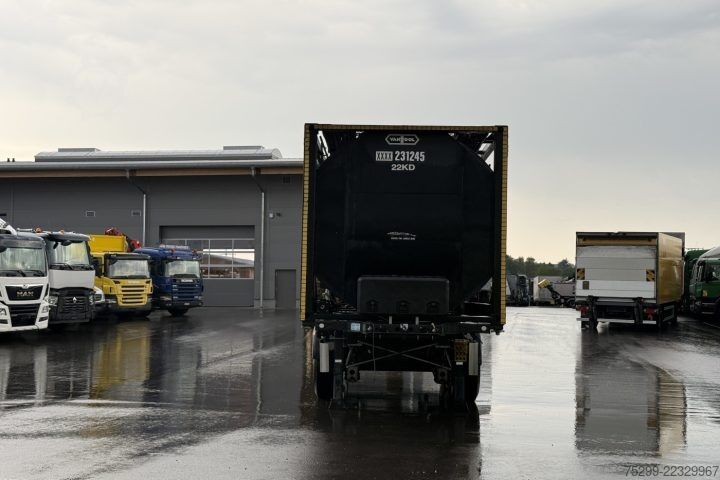 Semirremolque con caja intercambiable Fliegl 2019 Fliegl SDS 380 + Tank 20ft, 23.000L