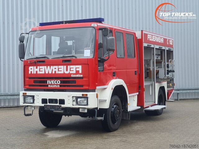 Brandweerwagen Iveco 135 E22 Eurofire 4x4 -2.400 ltr - Eurocargo - B...