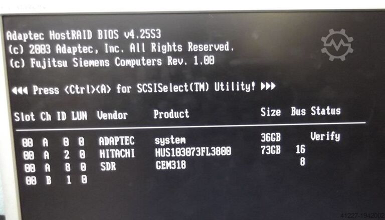 Server FUJITSU PRIMERGY RX300