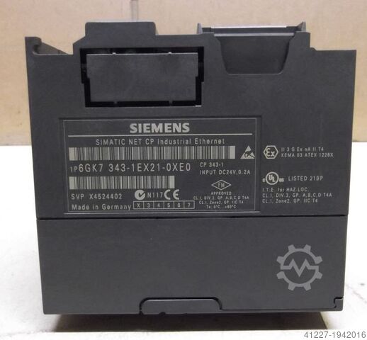 PLC Simatic-communicatieprocessor Siemens Simatic S7 CP 343 6GK7343-1CX21-0XE0
