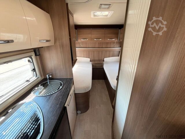 Halvintegreret autocamper CHALLENGER Birthday 46 - Hub/Einzelbetten -  -