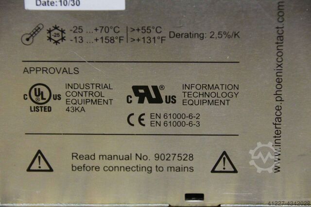 Güç adaptörü Phoenix Contact TRIO-PS/1AC/24DC/10