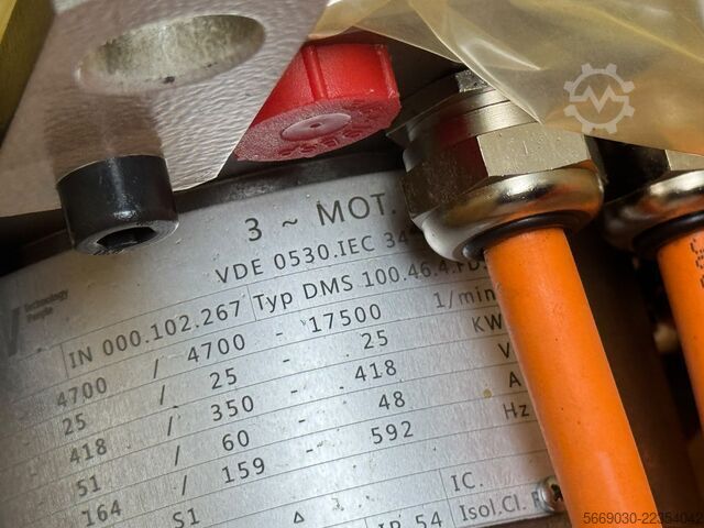 Broche moteur Franz Kessler DMS100.45.4.FDS/F