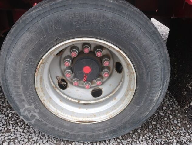 Dieplader oplegger HRD HRD STLM3M Radmulden Rampen Lenkachse