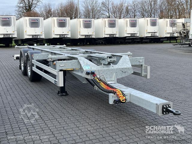 Cserélhető alvázas pótkocsi GT Trailers Zentralachsanhänger Wechselfahrgestell Standard