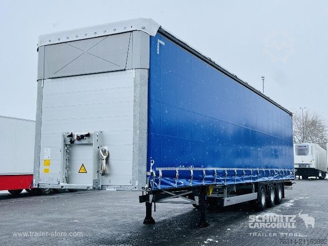 Nyitott ponyvás félpótkocsi Schmitz Cargobull Curtainsider Mega Getränke
