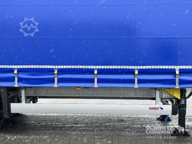 Nyitott ponyvás félpótkocsi Schmitz Cargobull Curtainsider Mega Getränke
