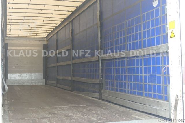 Auflieger mit Pritsche & Plane SCHMITZ CARGOBULL SCB S3T  Liftachse safety-roof VARIOS