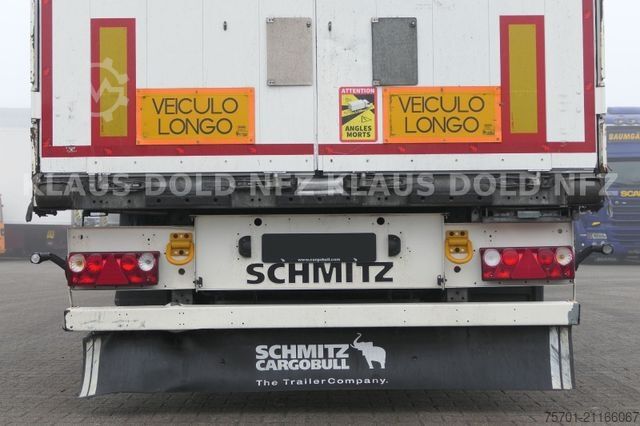 Auflieger mit Pritsche & Plane SCHMITZ CARGOBULL SCB S3T  Liftachse safety-roof VARIOS