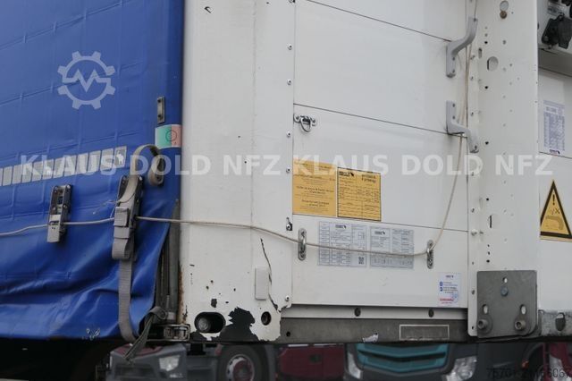 Auflieger mit Pritsche & Plane SCHMITZ CARGOBULL SCB S3T  Liftachse safety-roof VARIOS