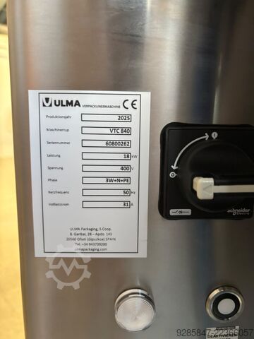 Verticale vorm-, vul- en sluitmachine ULMA VTC 840