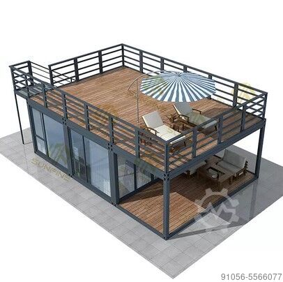 Wooncontainer 3 eenheid 44m² Modurazell GmbH