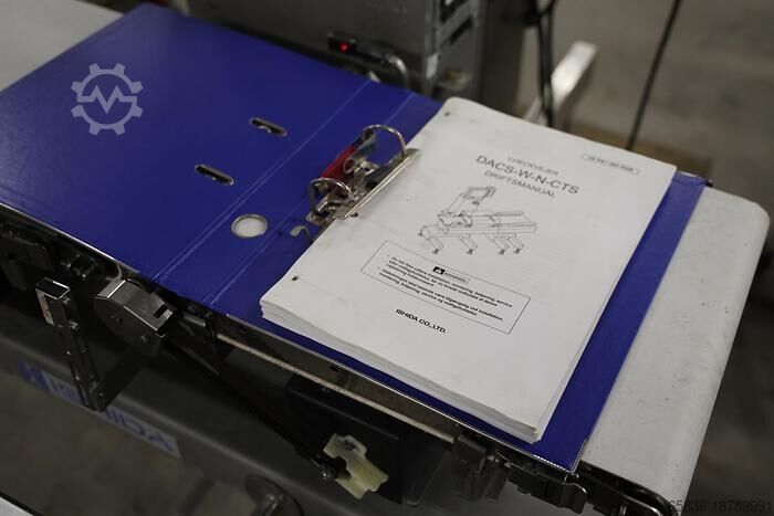 Ishida controleweger uit 2012 Ishida checkweigher