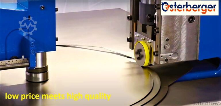 PLC-controlled circle shear, round shear OSTERBERGER KS3.1300