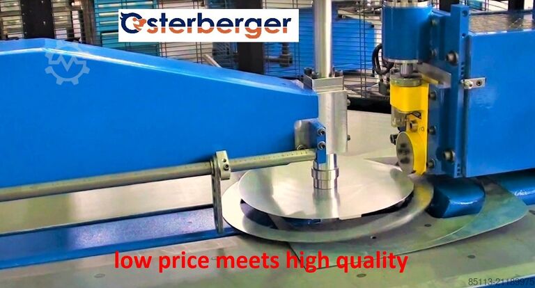PLC-controlled circle shear, round shear OSTERBERGER KS3.1300