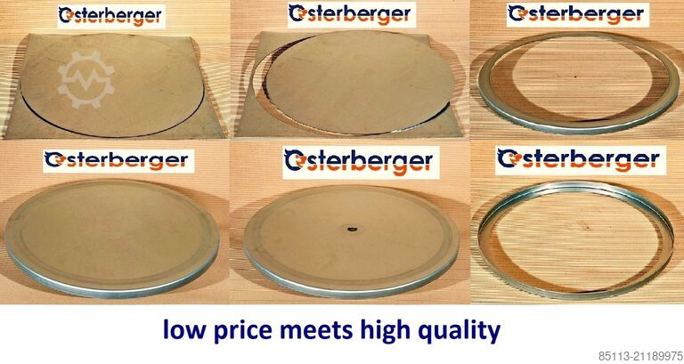 PLC-controlled circle shear, round shear OSTERBERGER KS3.1300