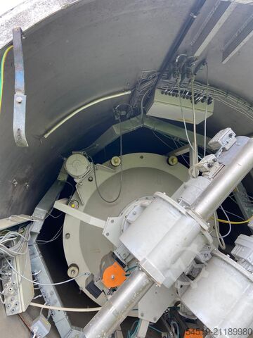 4 x 70 m³ flour silos made of aluminium Zeppelin 