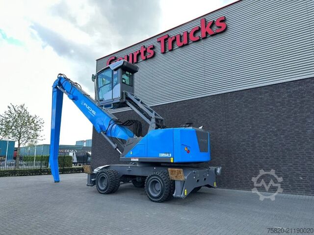 Material handling machine Fuchs MHL 350  MATERIAL HANDLER/UMSCHLAGBAGGER/OVERSL...