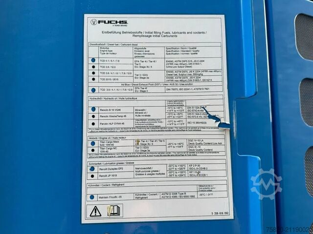 Materiaalverwerkingsmachine Fuchs MHL 350  MATERIAL HANDLER/UMSCHLAGBAGGER/OVERSL...