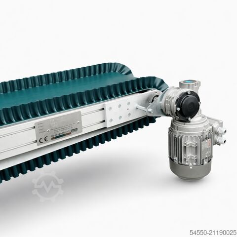 Conveyor belt, flat conveyor belt, inclined conveyor die magnetprofis GmbH & Co. KG Steigförderband Flachförderband Förderer