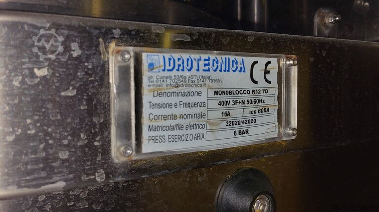 Abfüllanlage Fruittech Gmbh/idrotecnica Monoblocco R12 TO