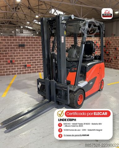 Traspallet manuale Linde Linde E18PH EVO eléctrica