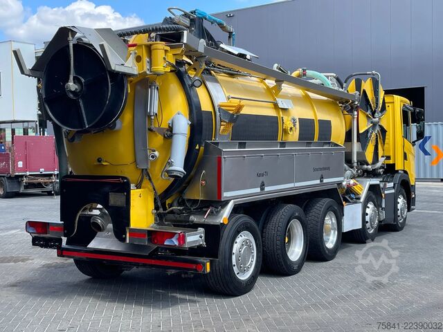 Saugfahrzeug Scania G500 G 500 10x4*6 Kolkenzuiger Kaiser AquaStar 2