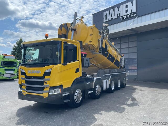 Saugfahrzeug Scania G500 G 500 10x4*6 Kolkenzuiger Kaiser AquaStar 2