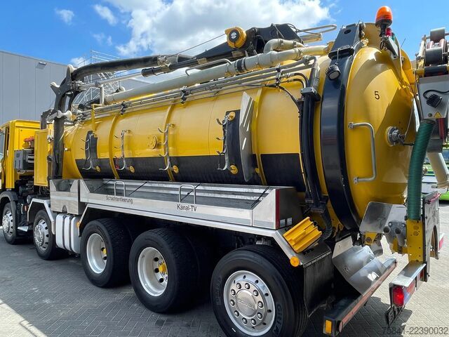 Veicolo di aspirazione Scania G500 G 500 10x4*6 Kolkenzuiger Kaiser AquaStar 2