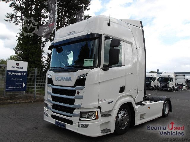 Volume tractor unit Scania R460 EB - MEGA EDiTiON - HIGHLINE - ACC - 2x TANKs