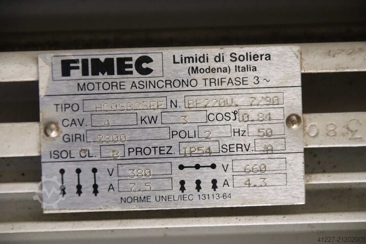 Saw unit from window manufacturing plant Gubisch Fimec DST H  Sägeblatt Ø 345 mm  H80SB25EF