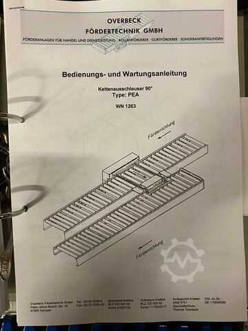 Uitwerper Kettinguitwerper Overbeck PEA WN1263