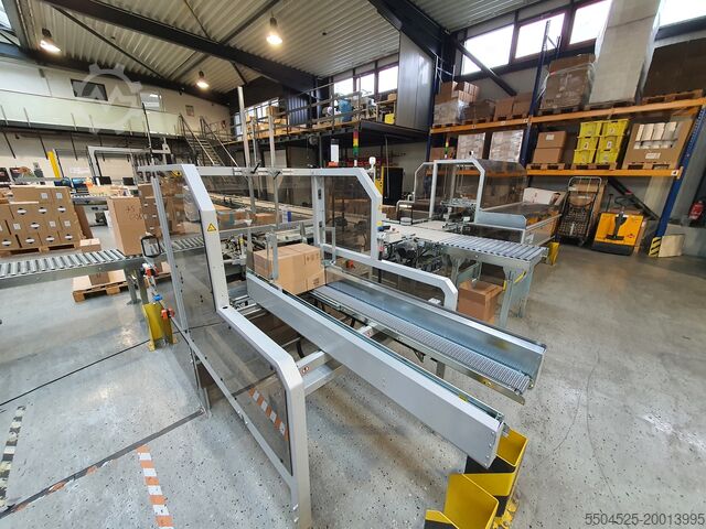 Carton packing machine SOCO SYSTEM BE-2200 ATS Kartonaufrichter Industrie