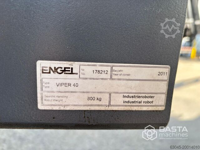 Engel VIPER 40 ελεύθερα τοποθετημένο γραμμικό ρομπότ (2011) Engel VIPER 40 stand alone linear robot