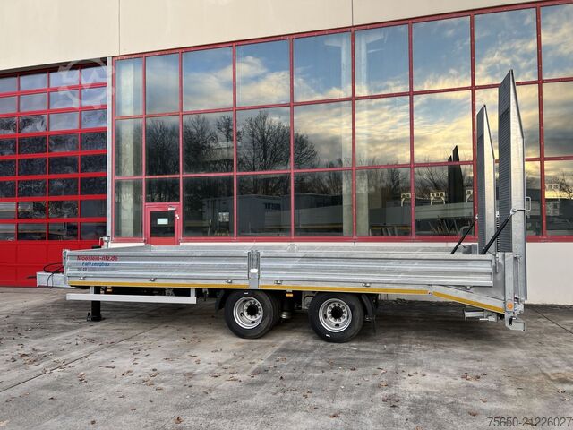 Low loader trailer Möslein TTO 19  19 t Tandemtieflader,Neufahrzeug