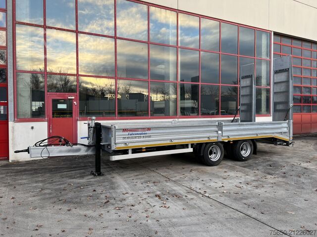 Low loader trailer Möslein TTO 19  19 t Tandemtieflader,Neufahrzeug