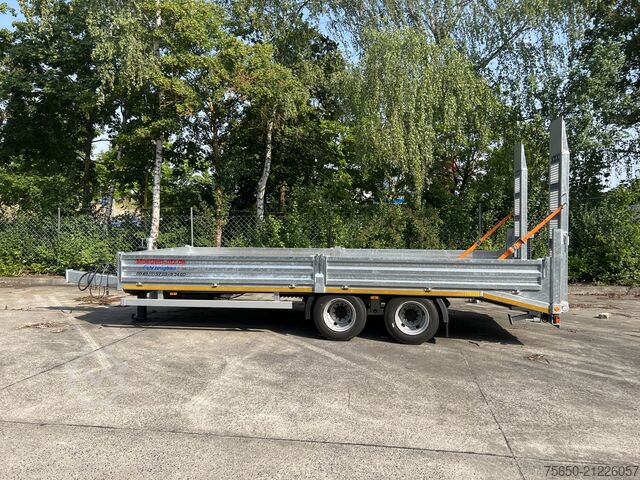 Low loader trailer Möslein TT 14  14,4 t Tandemtieflader, 7,20 m langNeufahrzeug