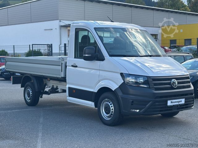 Pick-up dodávka VOLKSWAGEN Crafter Pritsche 35 mittellang FWD/Navi/SHZ/AHK