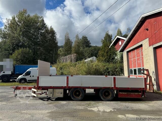 Platform aanhanger Istrail 2-axle flatbed trailer