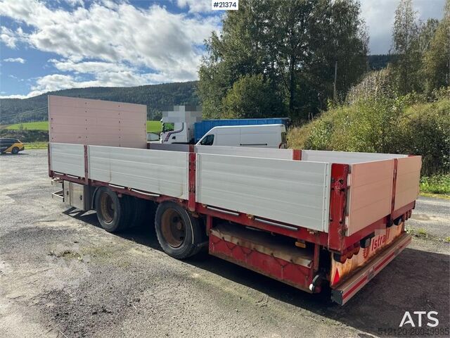 Platform aanhanger Istrail 2-axle flatbed trailer