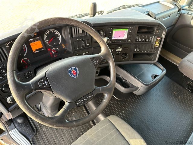 Ladbil med lad SCANIA R450 L 8x4 Fassi F 660 RA 2.28 HE/ Winde/ Funk