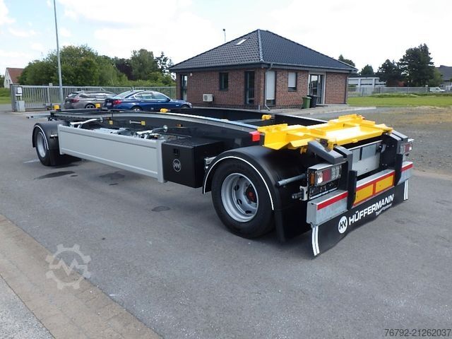 Afzetcontainer-aanhangwagen HÜFFERMANN HSA20.71 Schlitten/SAF/ADR/LED/Neu/Sonderpreis !
