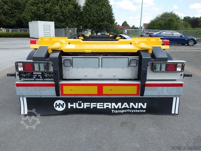 Afzetcontainer-aanhangwagen HÜFFERMANN HSA20.71 Schlitten/SAF/ADR/LED/Neu/Sonderpreis !