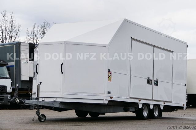 Biltransporttrailer  Moetefindt FTK 235 Autotransporter Kofferaufbau