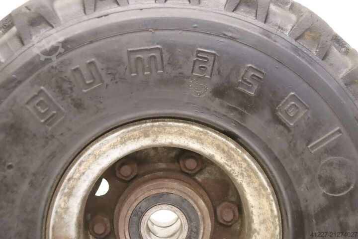 Solid rubber tire with rim Gumasol Softy 4.00-4