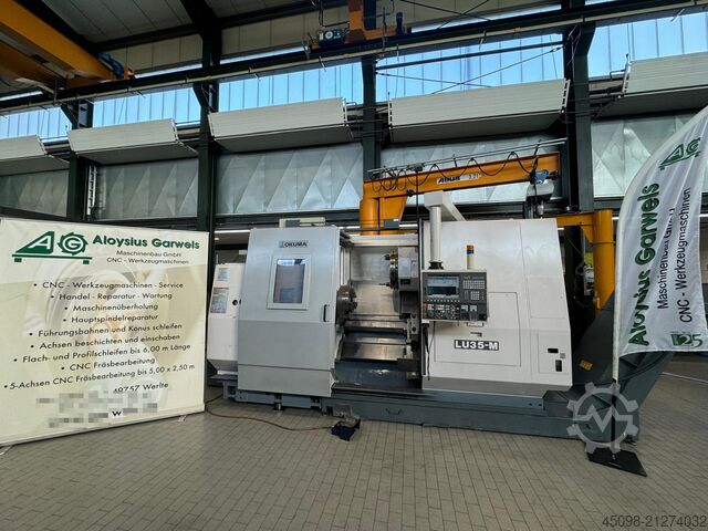 CNC lathe Okuma LU35-M-2ST-600